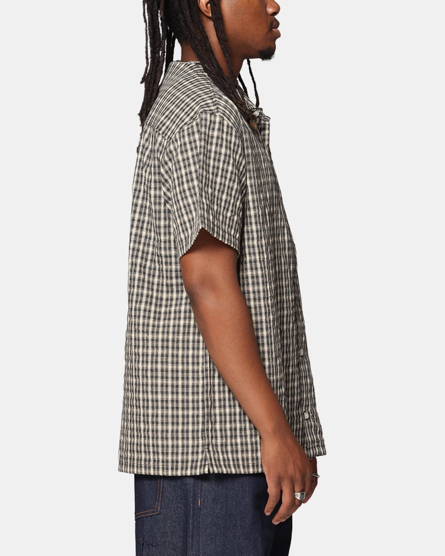 Customizable Option Adjustable Cuffs X-Large Oval Shirt Black