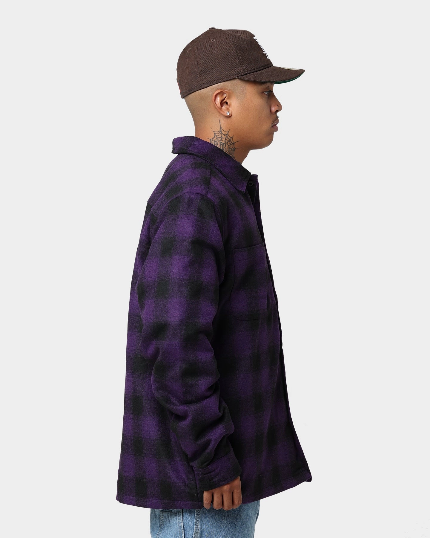 X-Large Rip Jacket Black/Purple DualVentilation Zippers