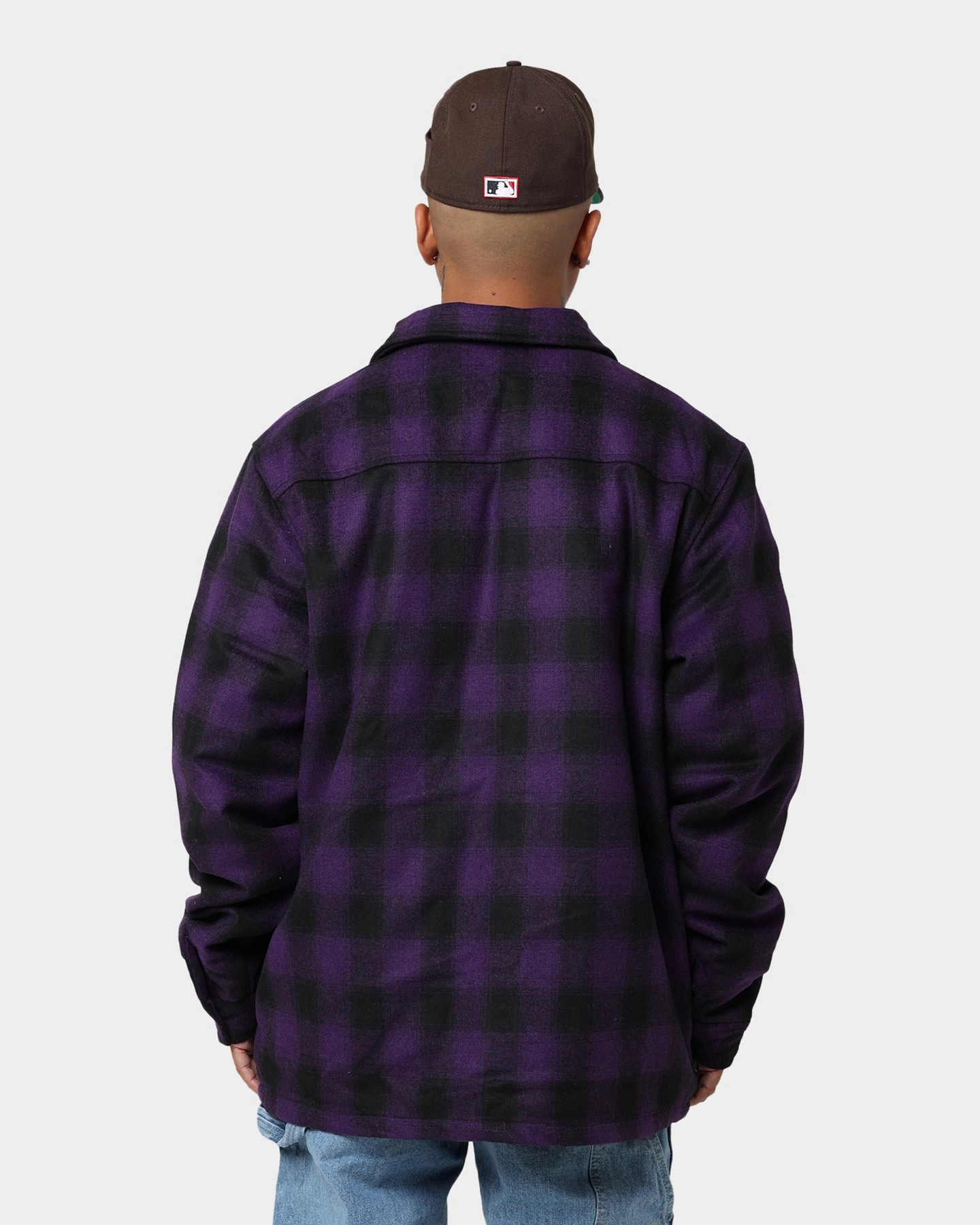X-Large Rip Jacket Black/Purple Skinny Fit Thermal Protection