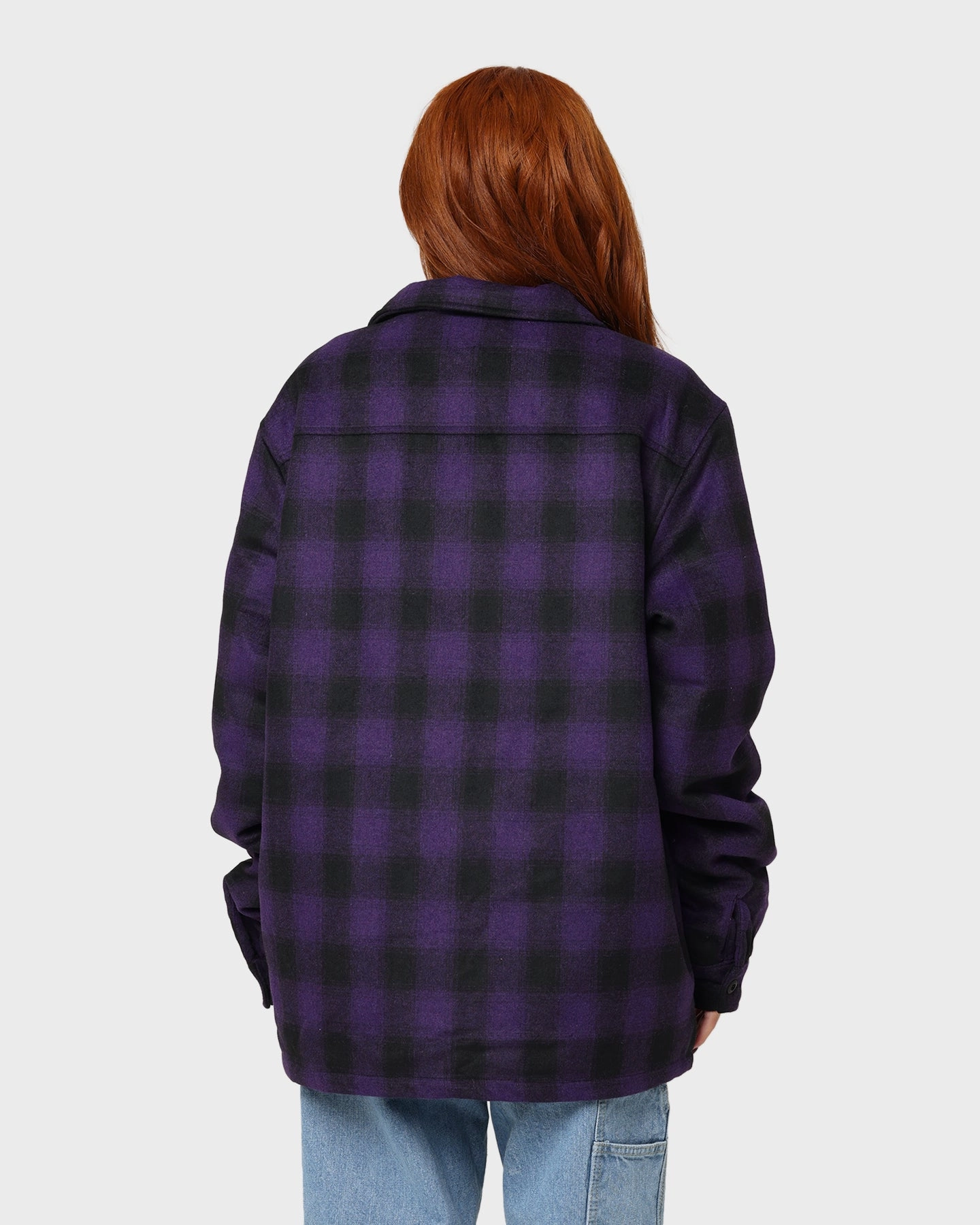 Bargain Work Ready X-Large Rip Jacket Black/Purple