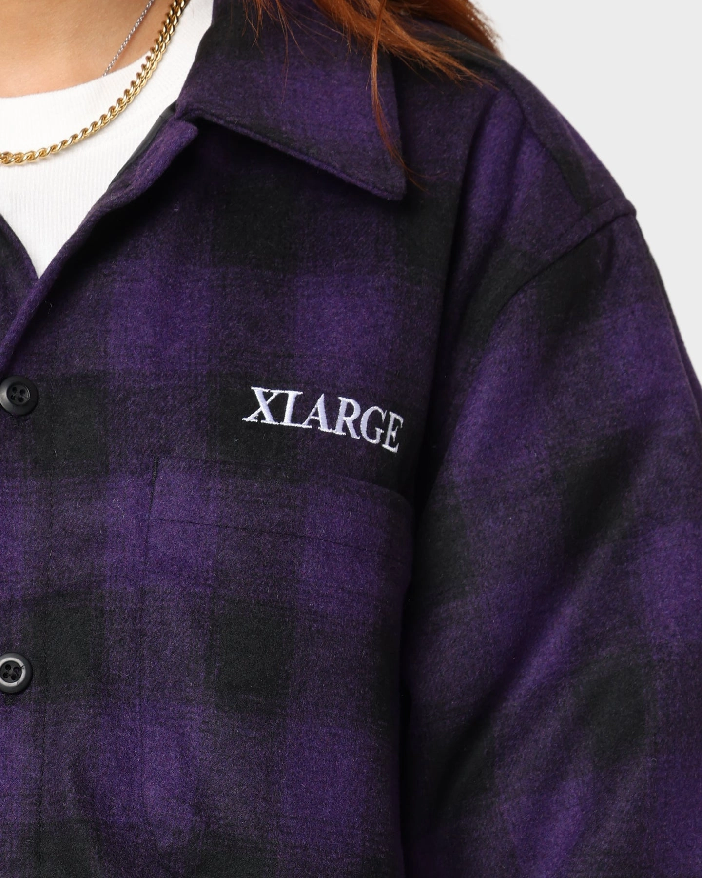 Change X-Large Rip Jacket Black/Purple