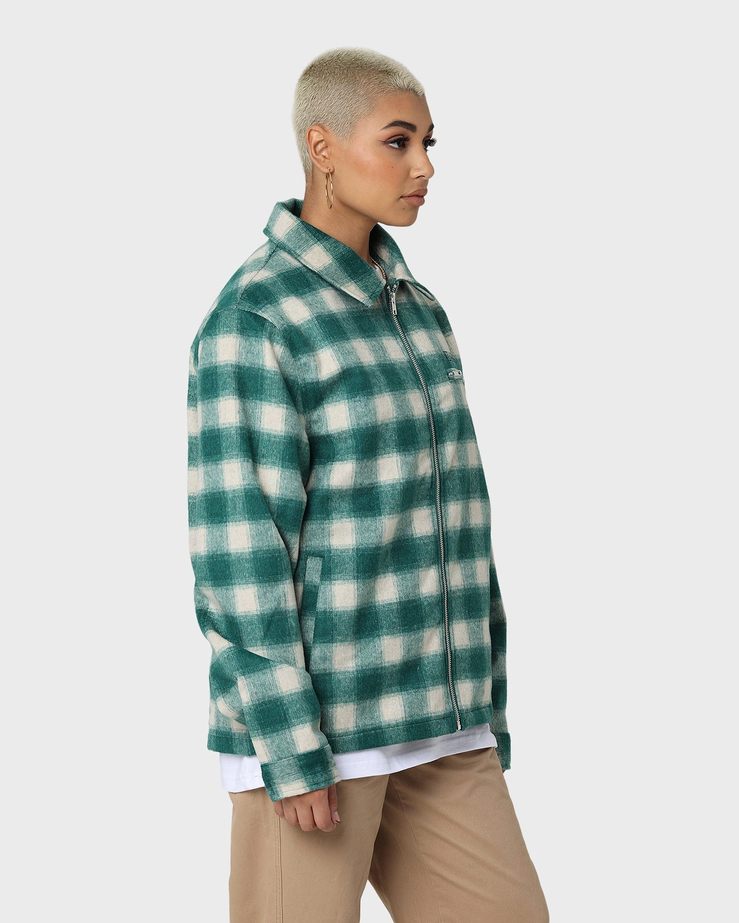 X-Large Slash Jacket Green Casual