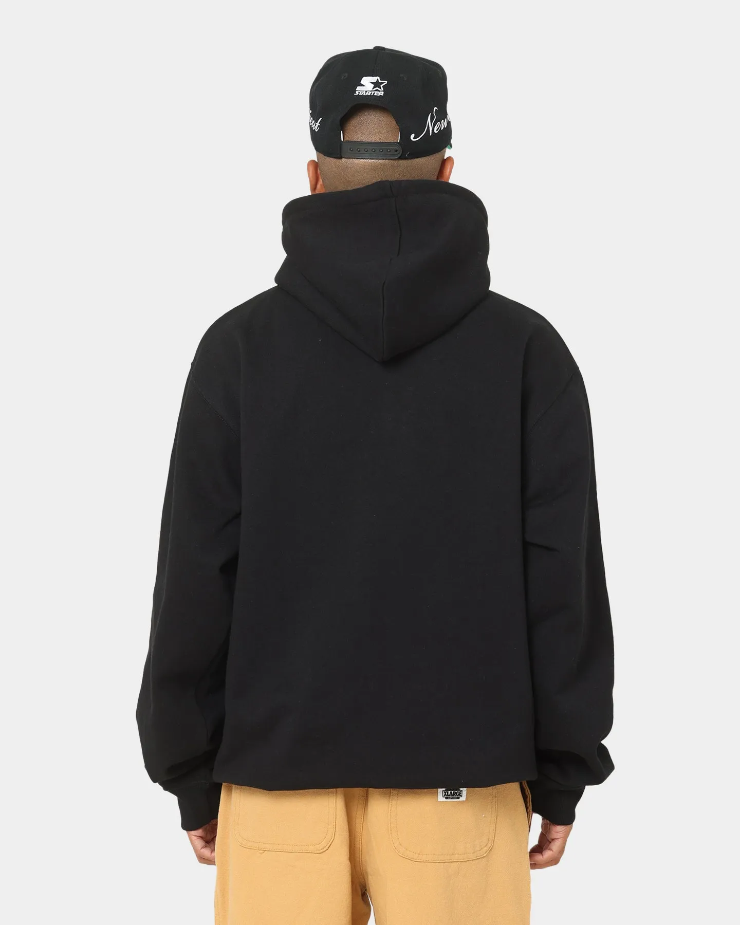 ConvertibleCollar Static Resistant XLARGE 91 Hoodie Black/White
