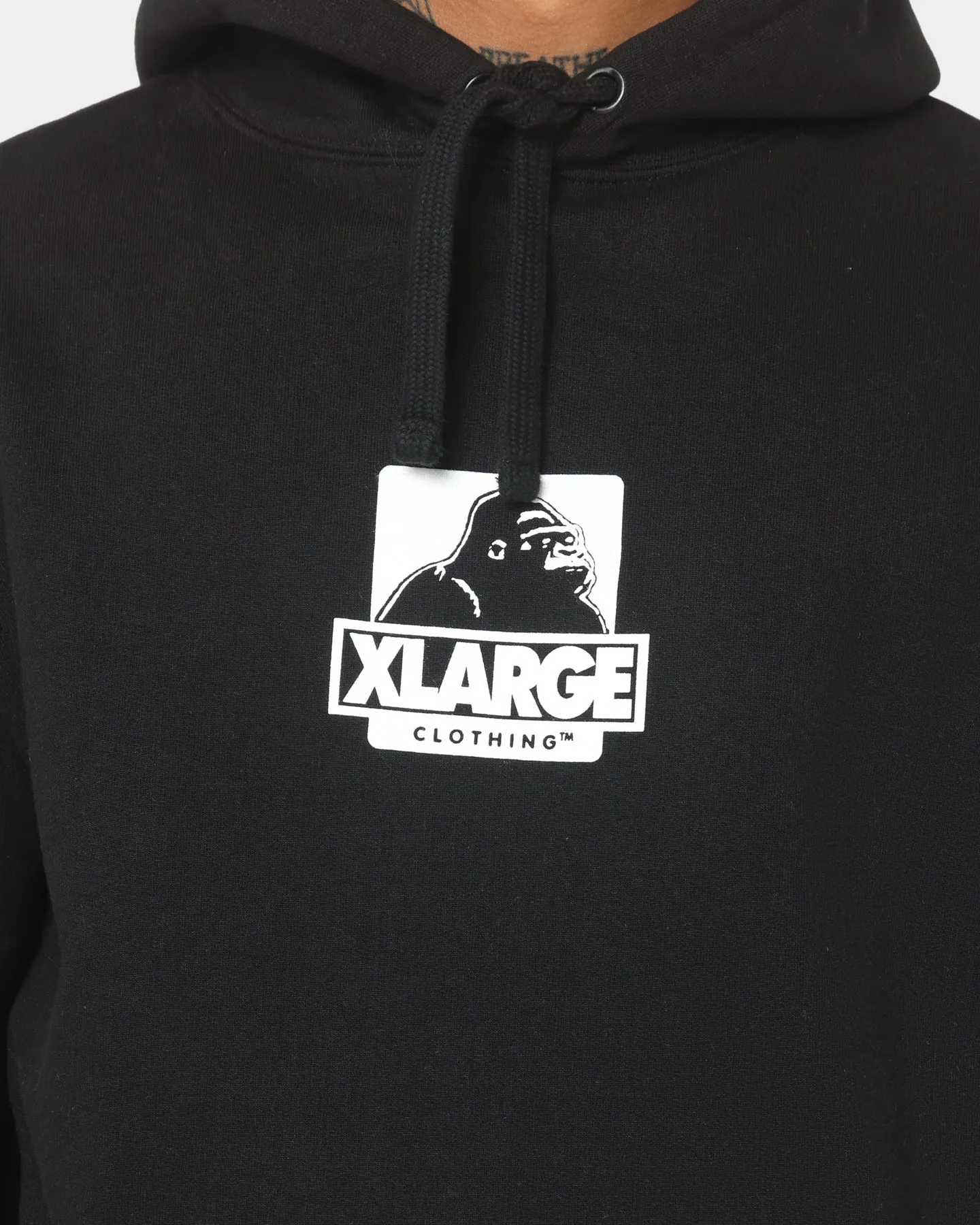 XLARGE 91 Hoodie Black/White Lip-gloss Alternative