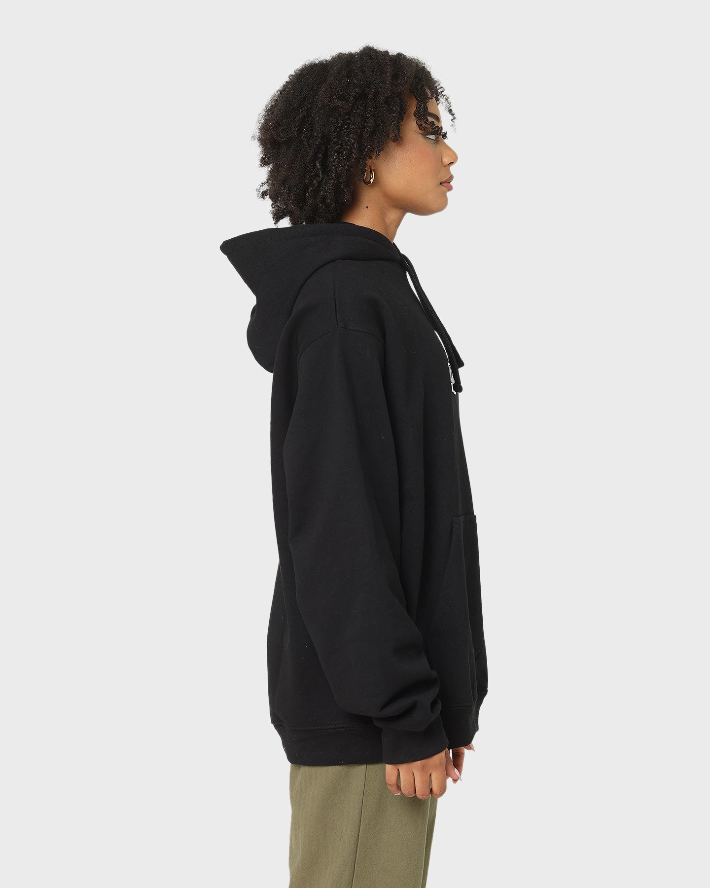 XLARGE 91 Hoodie Black/White Preppy Rank