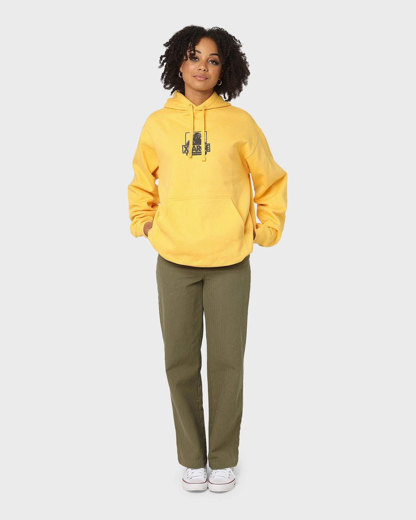 Urban Water-Resistant Layer XLARGE 91 Hoodie Yellow/Black