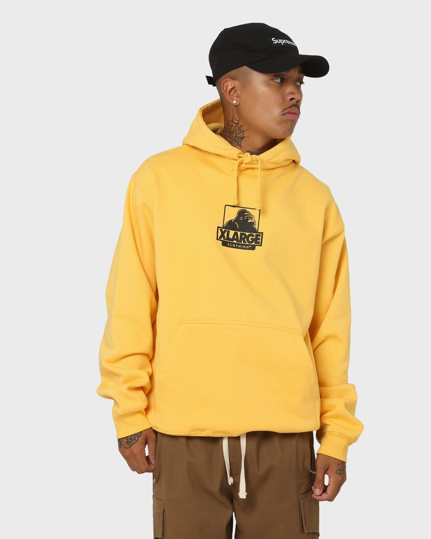 Culture StretchFit Fabric Technology XLARGE 91 Hoodie Yellow/Black
