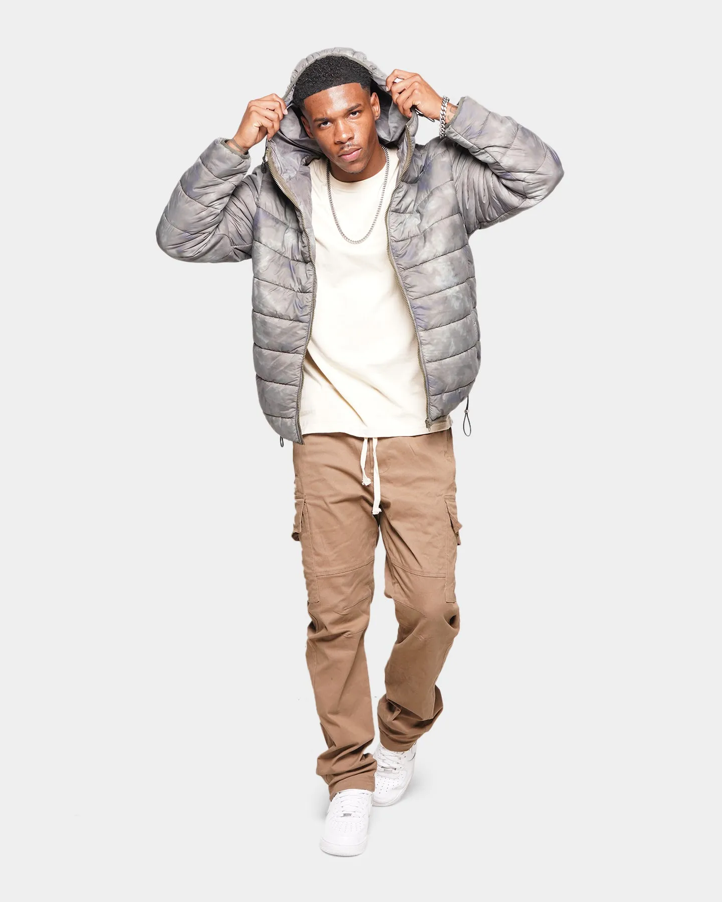 XXIII Camo Puffer Jacket Camo Recycled Polyester