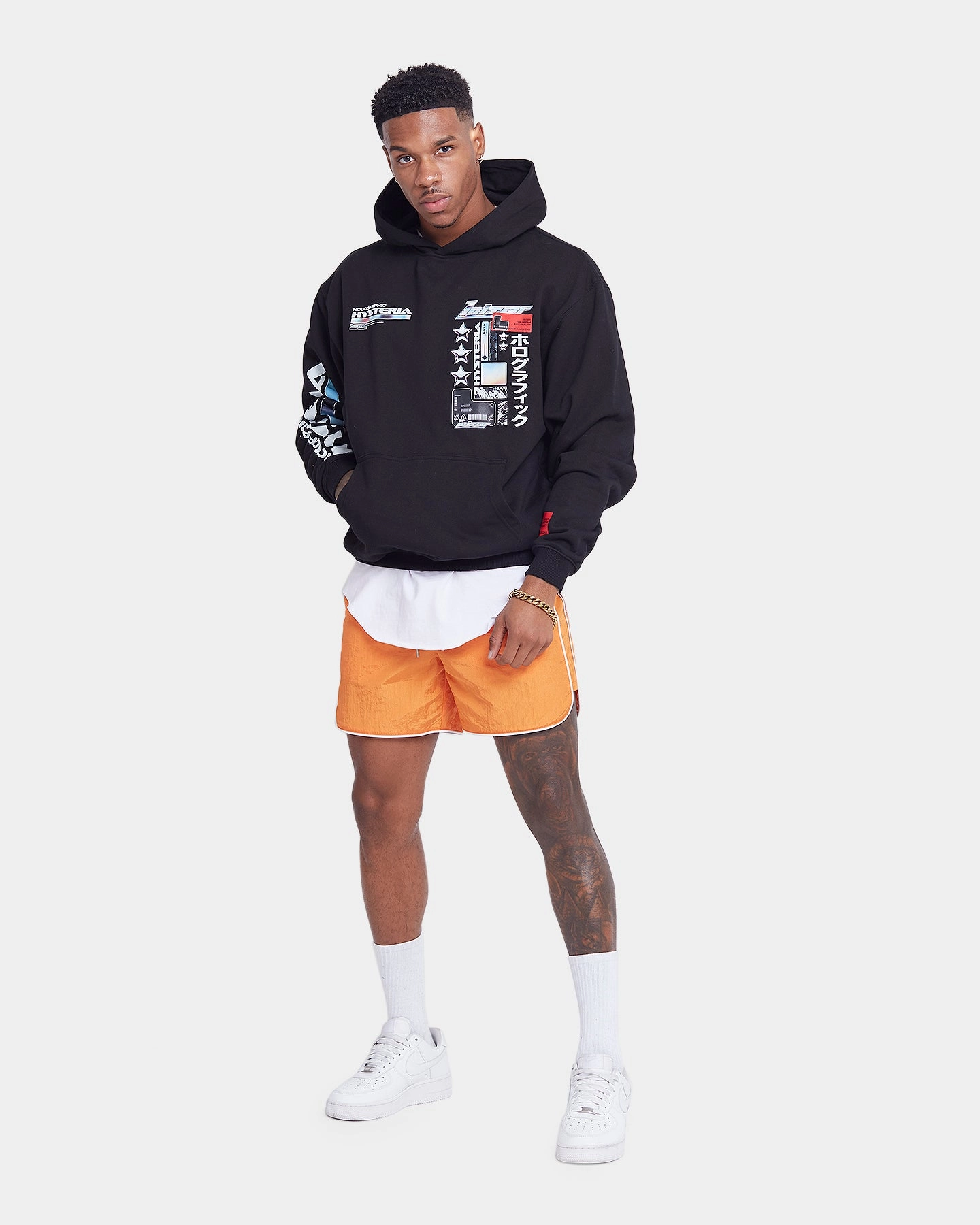 sports event XXIII Aada Satin Shorts Copper