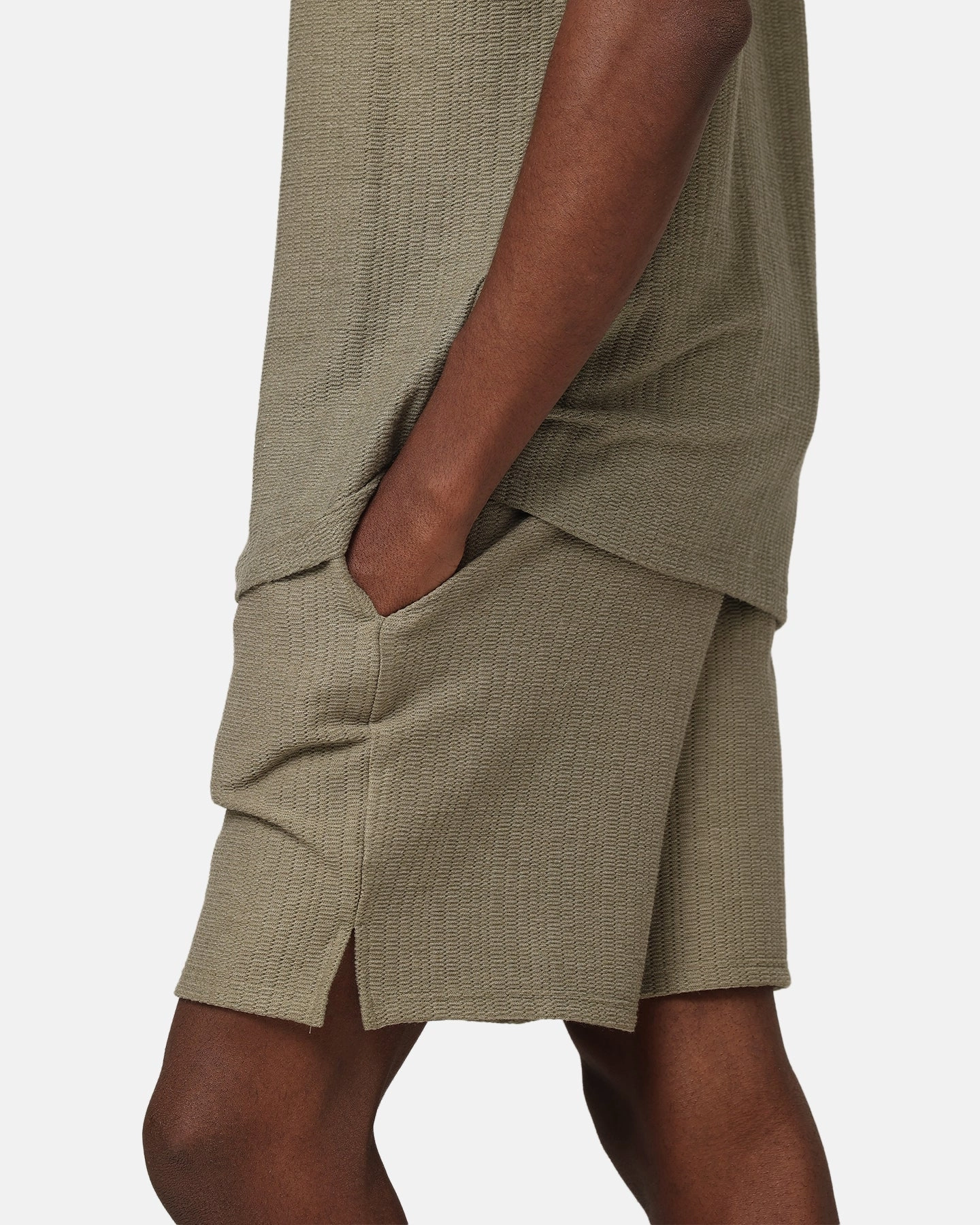 Neutral Tones XXIII Andres Shorts Sage Green