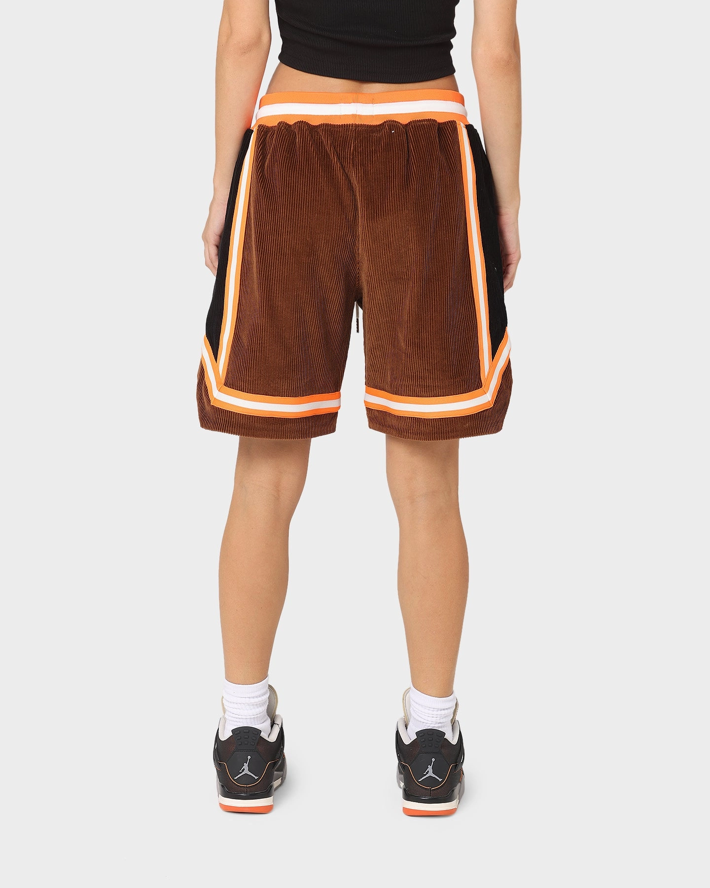 XXIII Arklow Corduroy Basketball Shorts Brown Active Lifestyle