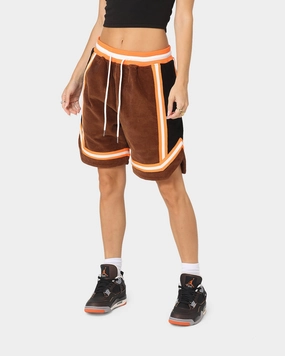XXIII Arklow Corduroy Basketball Shorts Brown All Occasion WrinkleFreeFabric