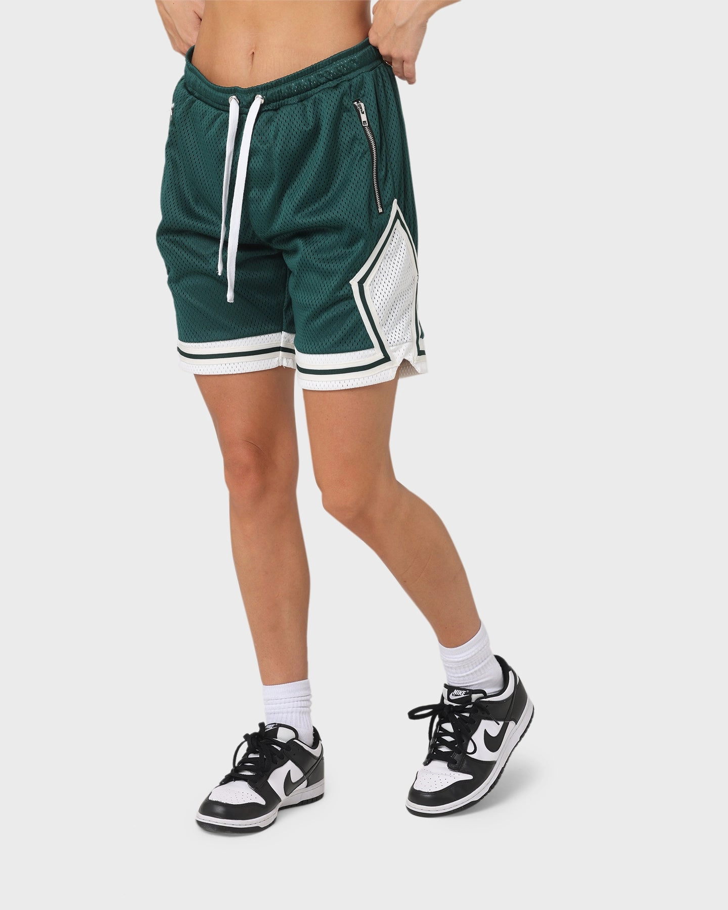 Stretchy Waist XXIII Auden Basketball Shorts Forest