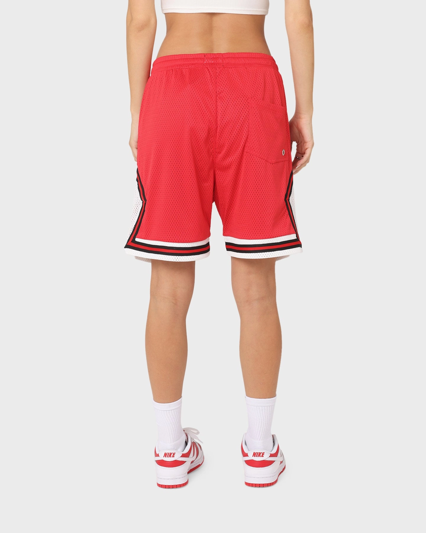 Running Gear Quick Absorption XXIII Auden Basketball Shorts Red