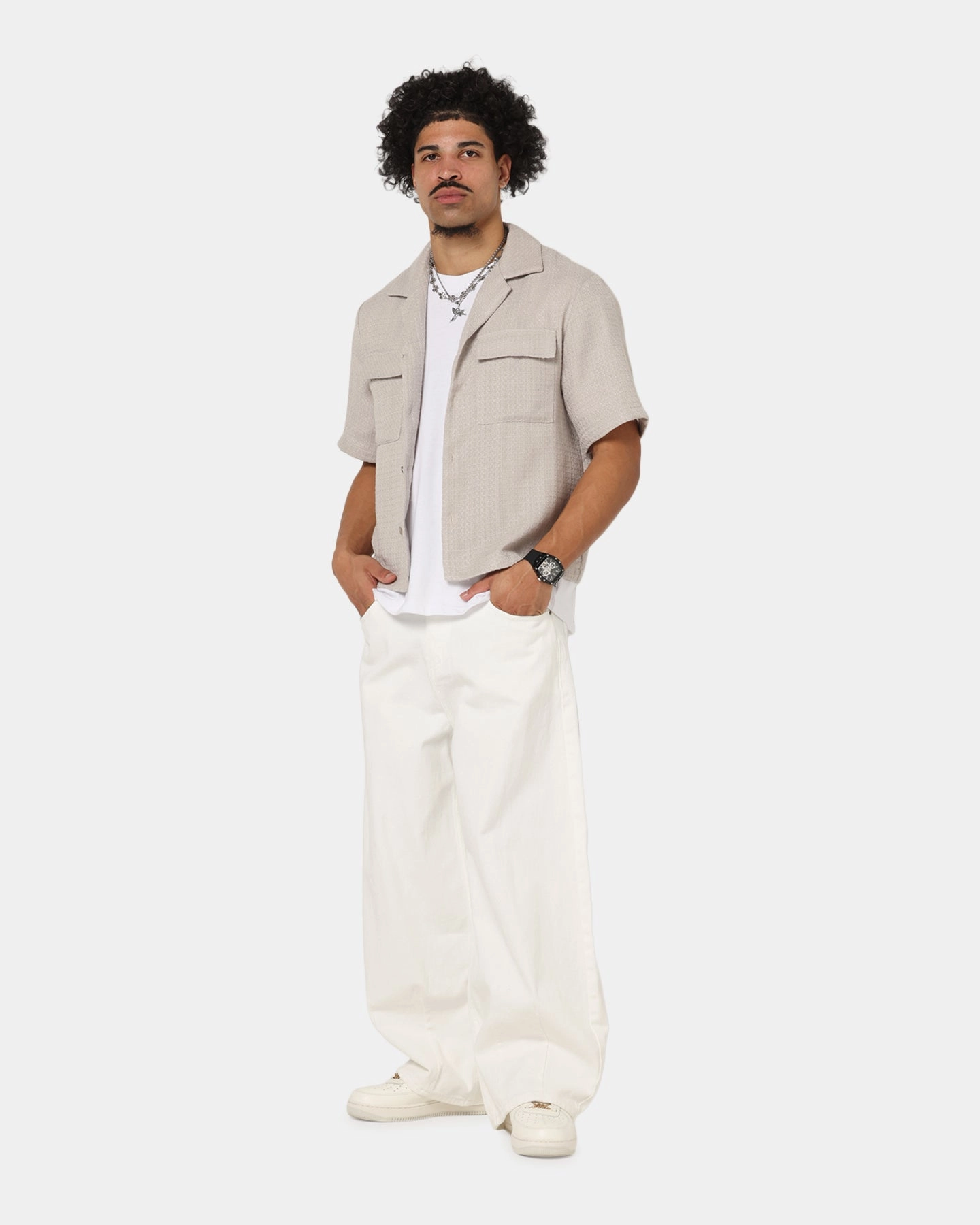 Comfy Vibes XXIII Balloon Jeans Off White