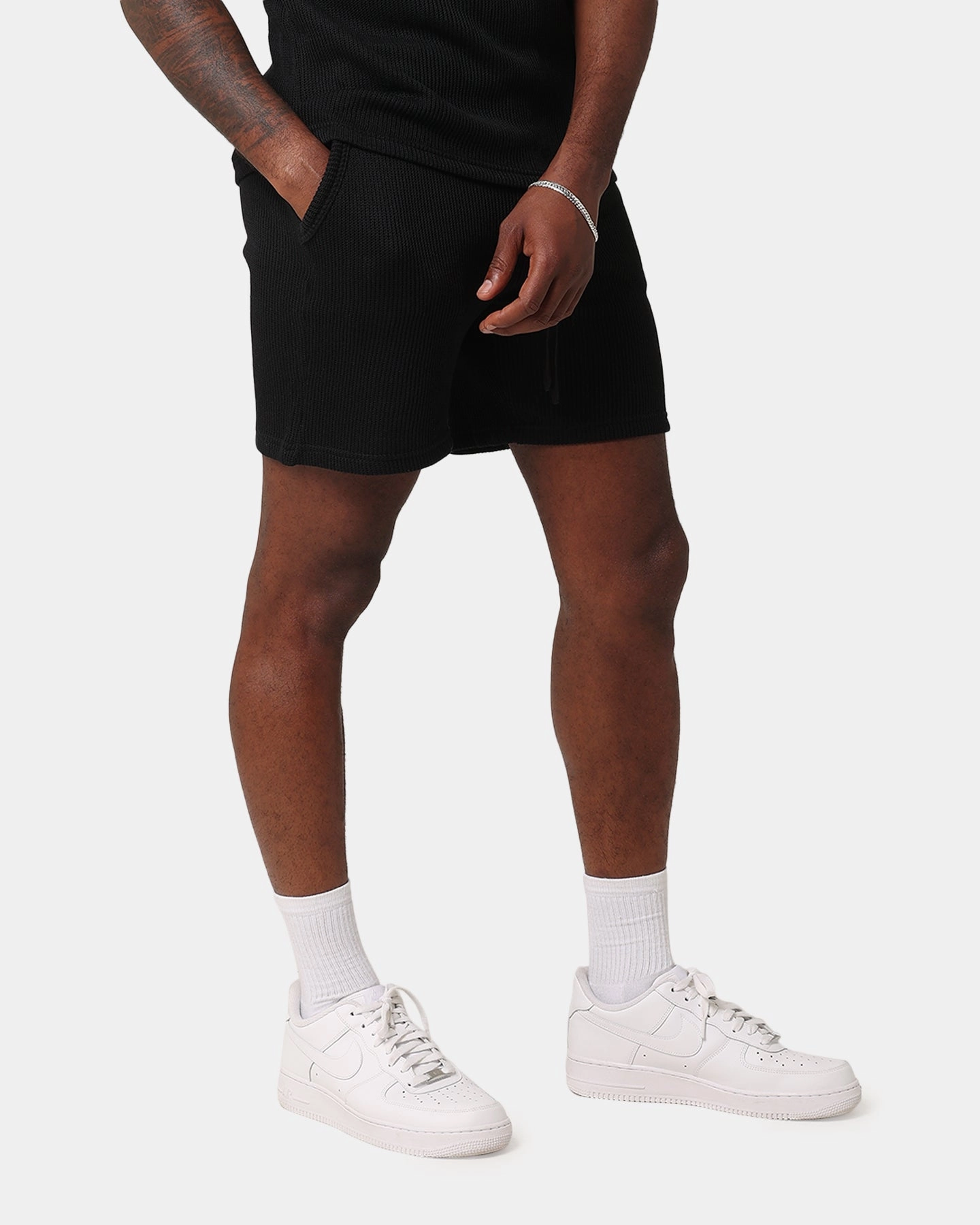 Zero Bulk Packaging XXIII Broad Knit Shorts Black
