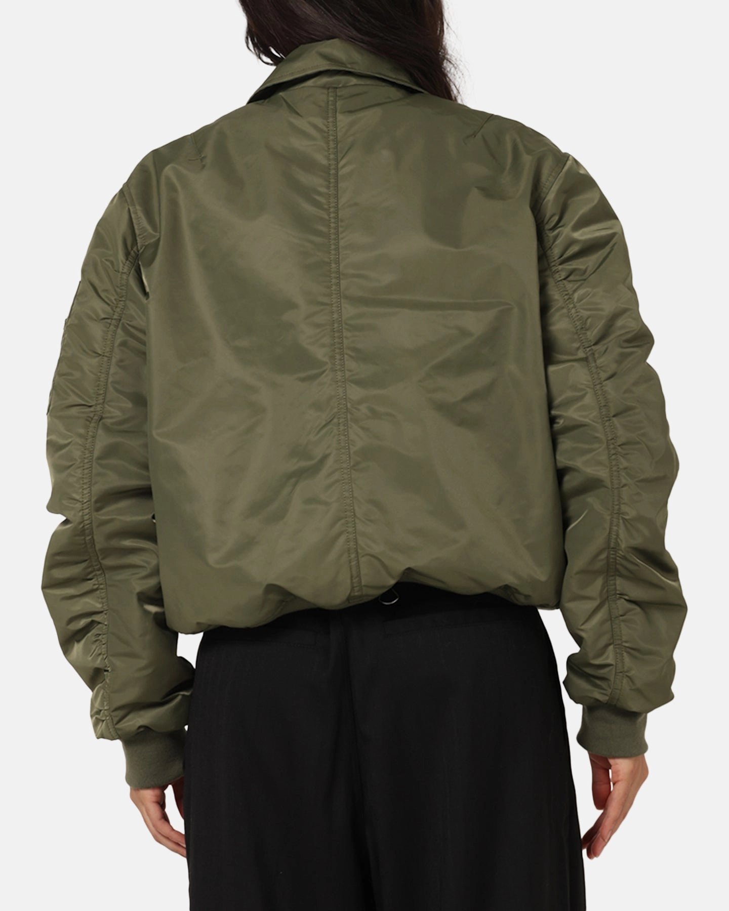 Ceremony Lose XXIII Collared Bomber Jacket Khaki