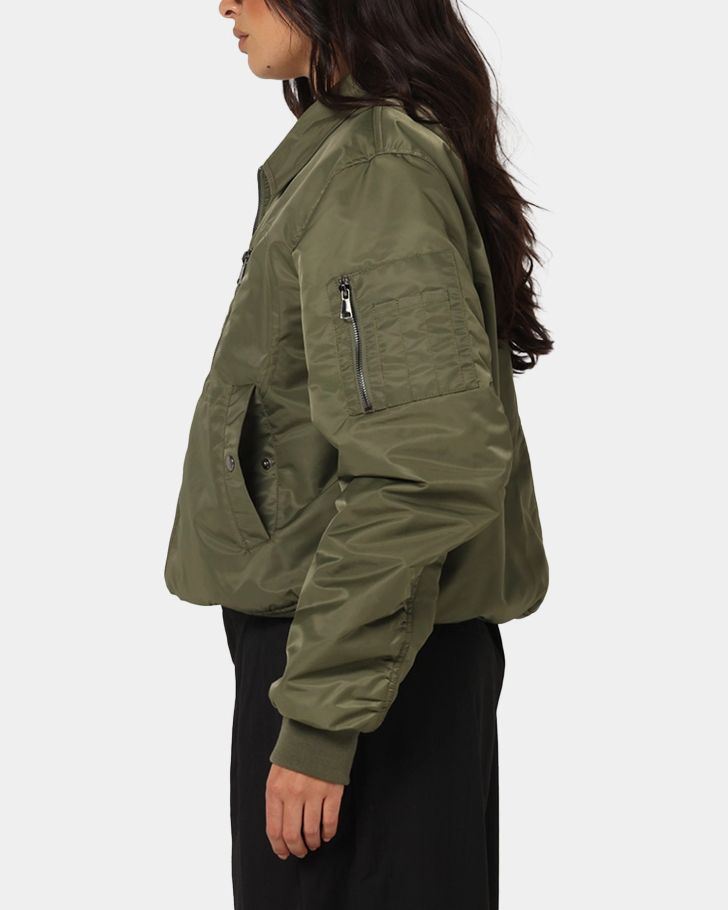 clearance Cold Protection XXIII Collared Bomber Jacket Khaki