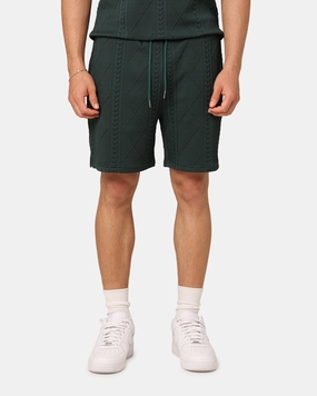Gym apparel XXIII Danny Knit Shorts Deep Green