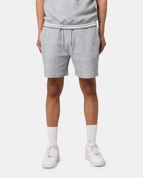 XXIII Danny Knit Shorts Grey semi - formal event UV Protective Coating