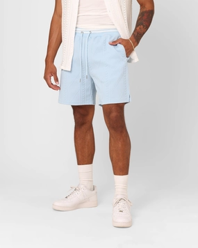 XXIII Danny Knit Shorts Sky Blue Regular Fit