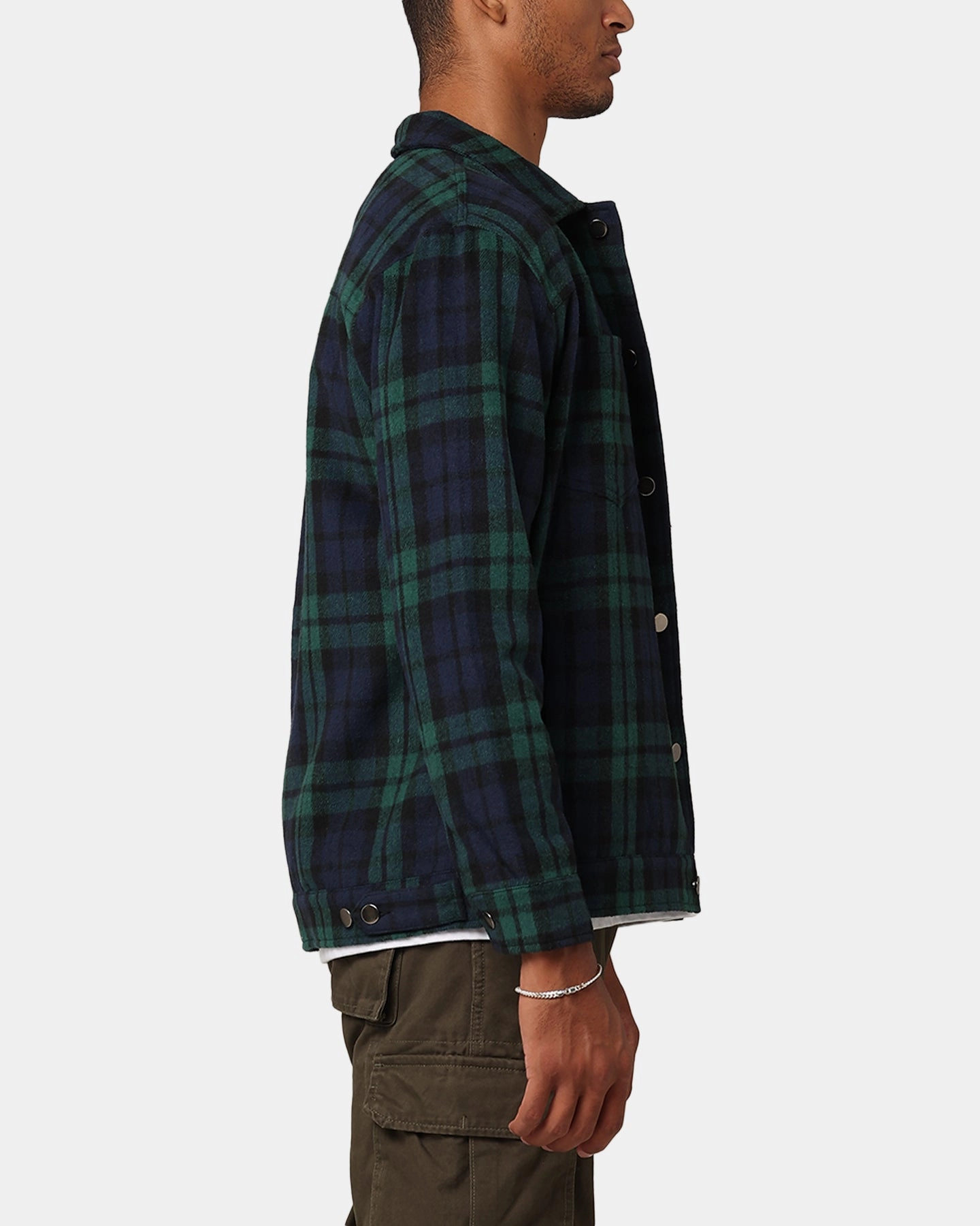 XXIII Darby Plaid Shacket Tartan Office Thermal regulation
