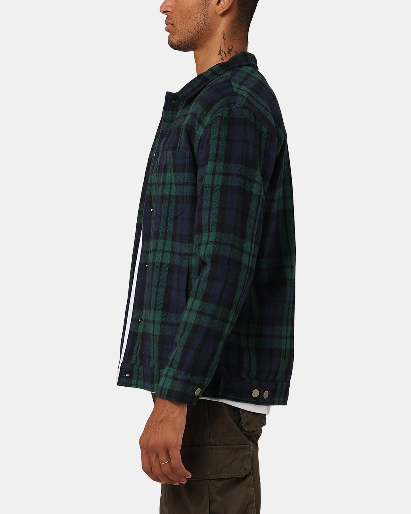 Minimalist Aesthetic XXIII Darby Plaid Shacket Tartan