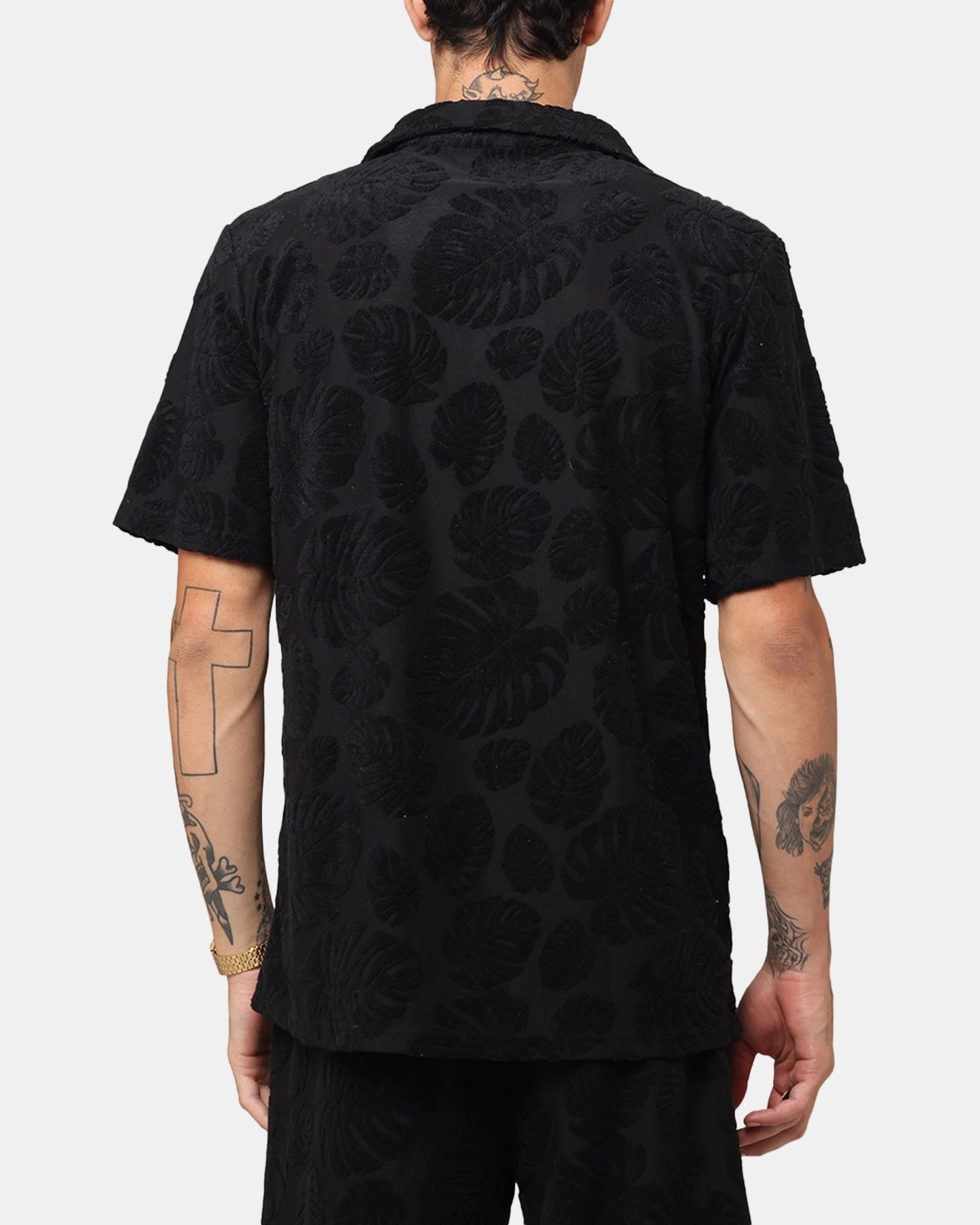 XXIII Dark Amazon Button Up Shirt Black Chic Design