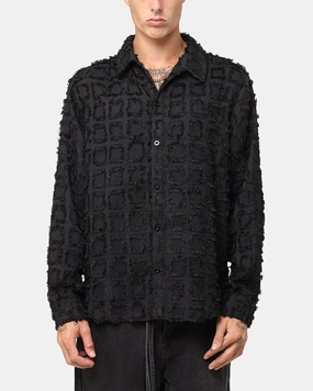 Wardrobe Must-Have XXIII Hedge Maze Over Shirt Black