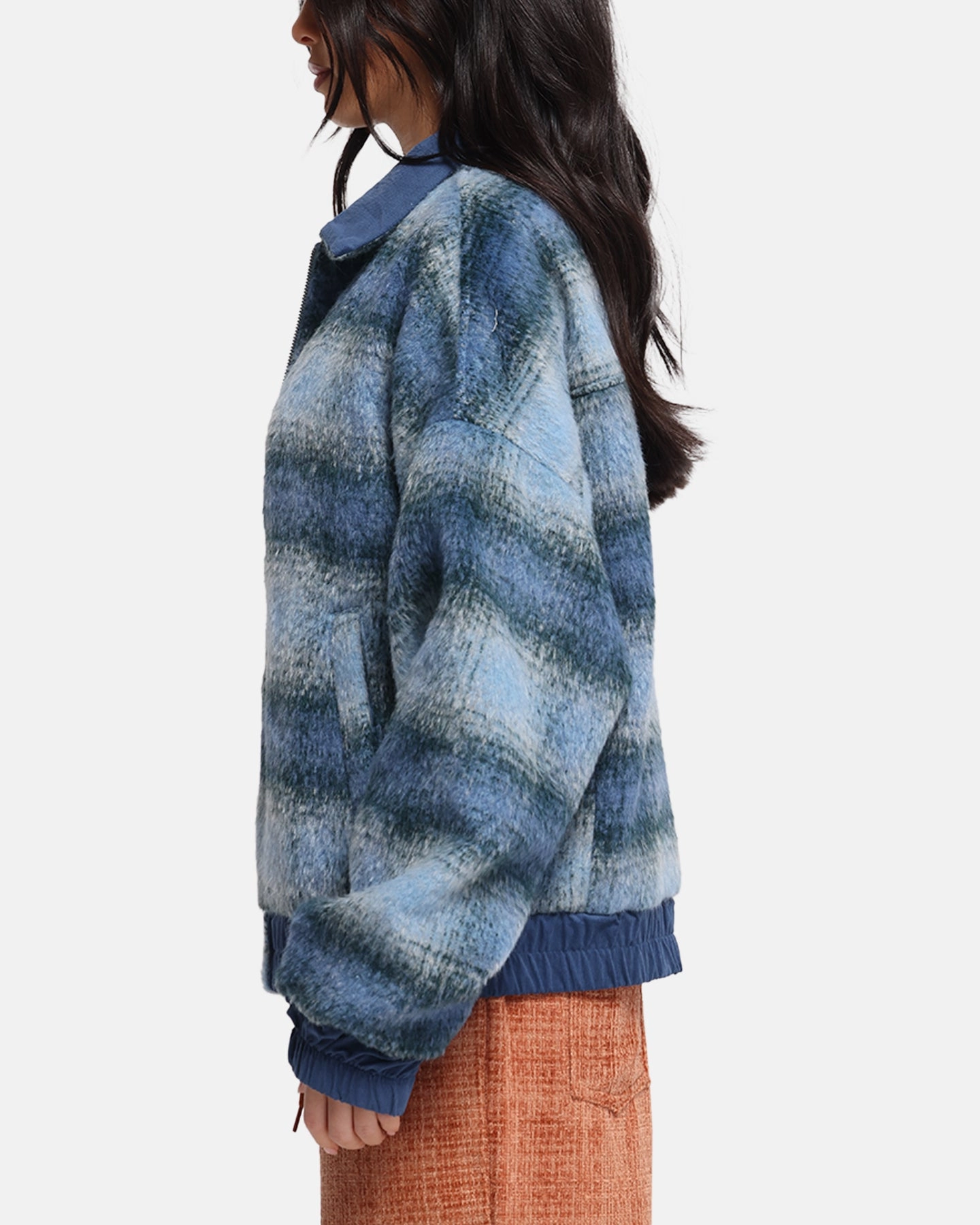 YKK Zipper Quality Waterproof Outerwear XXIII Into The Woods Jacket Blue