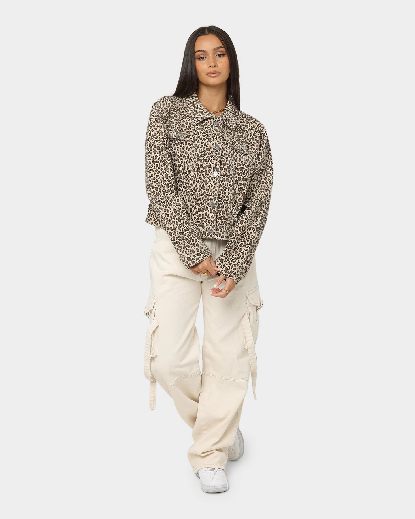 Neutral Comfort XXIII Labonita Denim Jacket Leopard