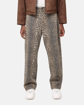 Smart Comfort XXIII Leopard Baggy Jeans Leopard
