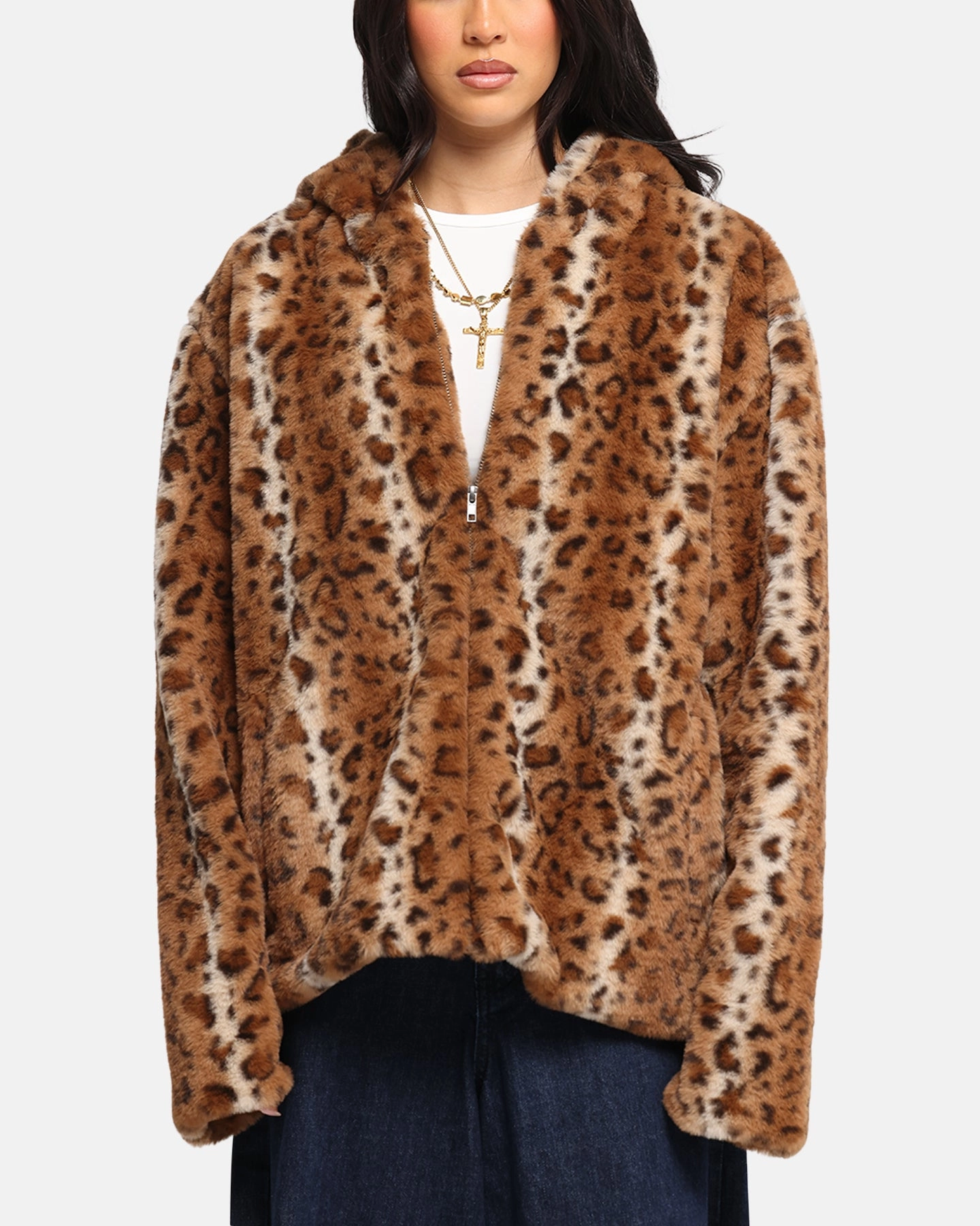 starlight Opportunity XXIII Leopard Fur Jacket Leopard