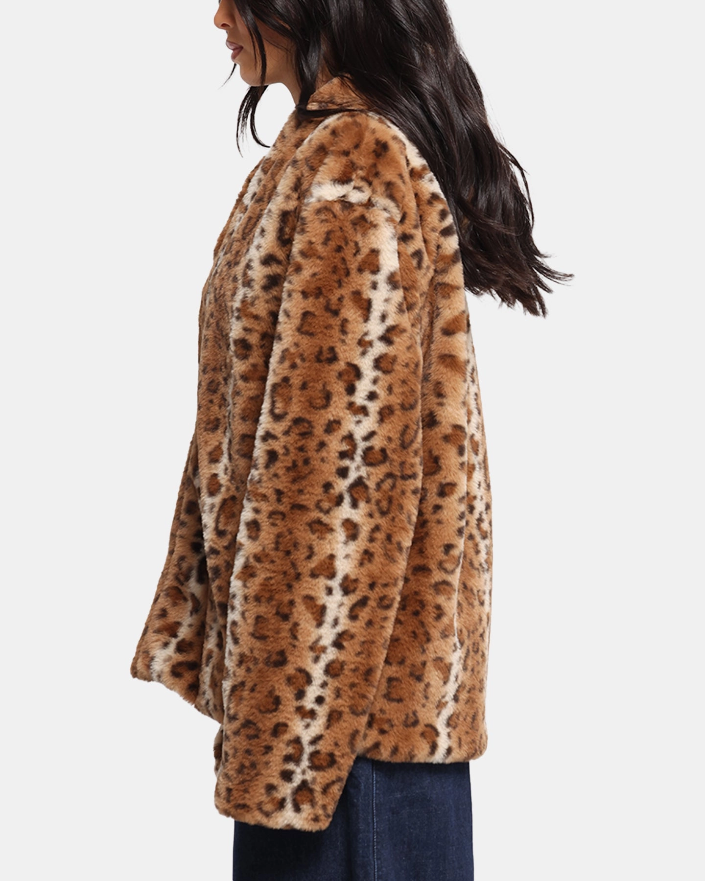 Charity Blueprint XXIII Leopard Fur Jacket Leopard