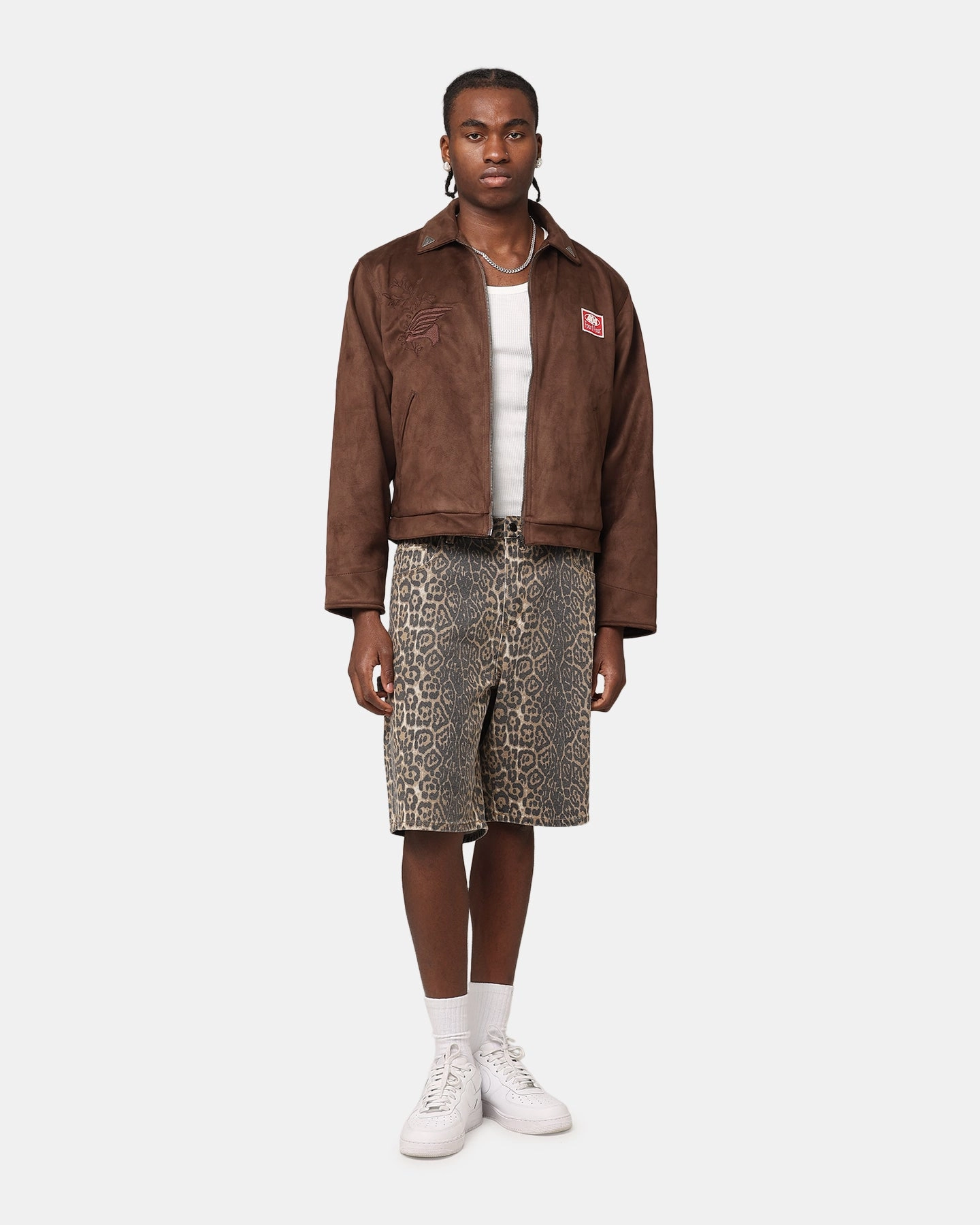 Soft Material XXIII Leopard Jorts Leopard