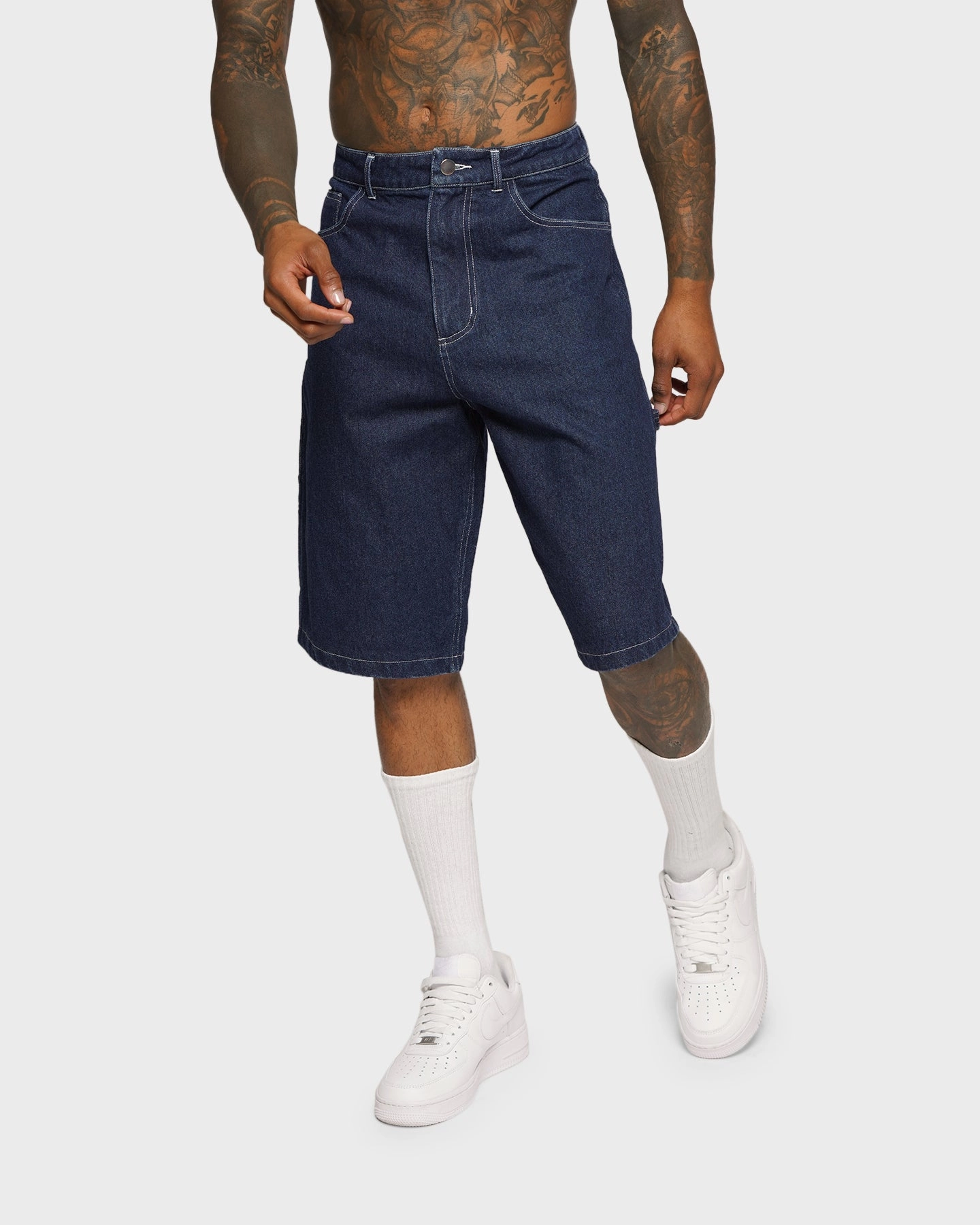 XXIII Newry Baggy Carpenter Shorts Blue new semester