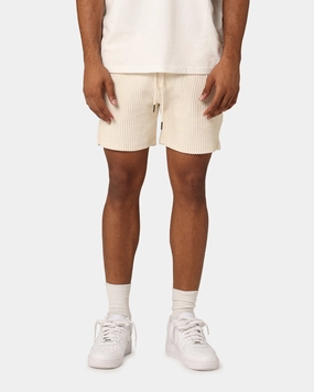Clean Lines Daily Casual XXIII Ozzy Waffle Shorts Cream