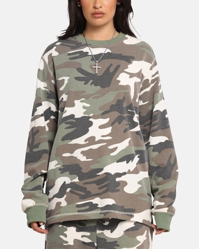 Cool Design XXIII Printed Thermal Long Sleeve T-Shirt Camo