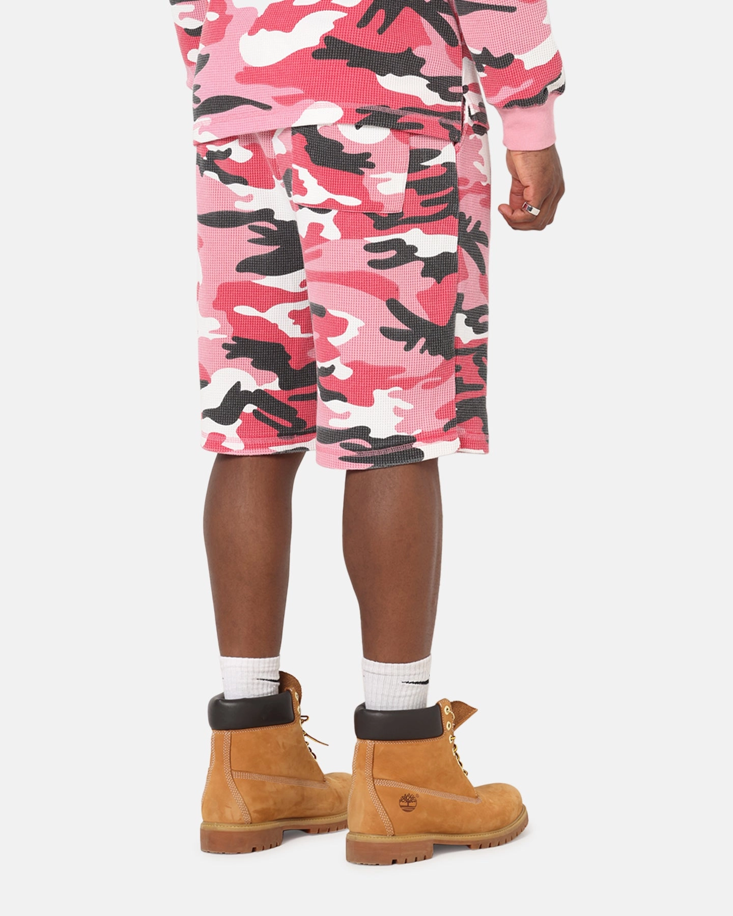 Trendy Mood XXIII Printed Thermal Shorts Pink Camo