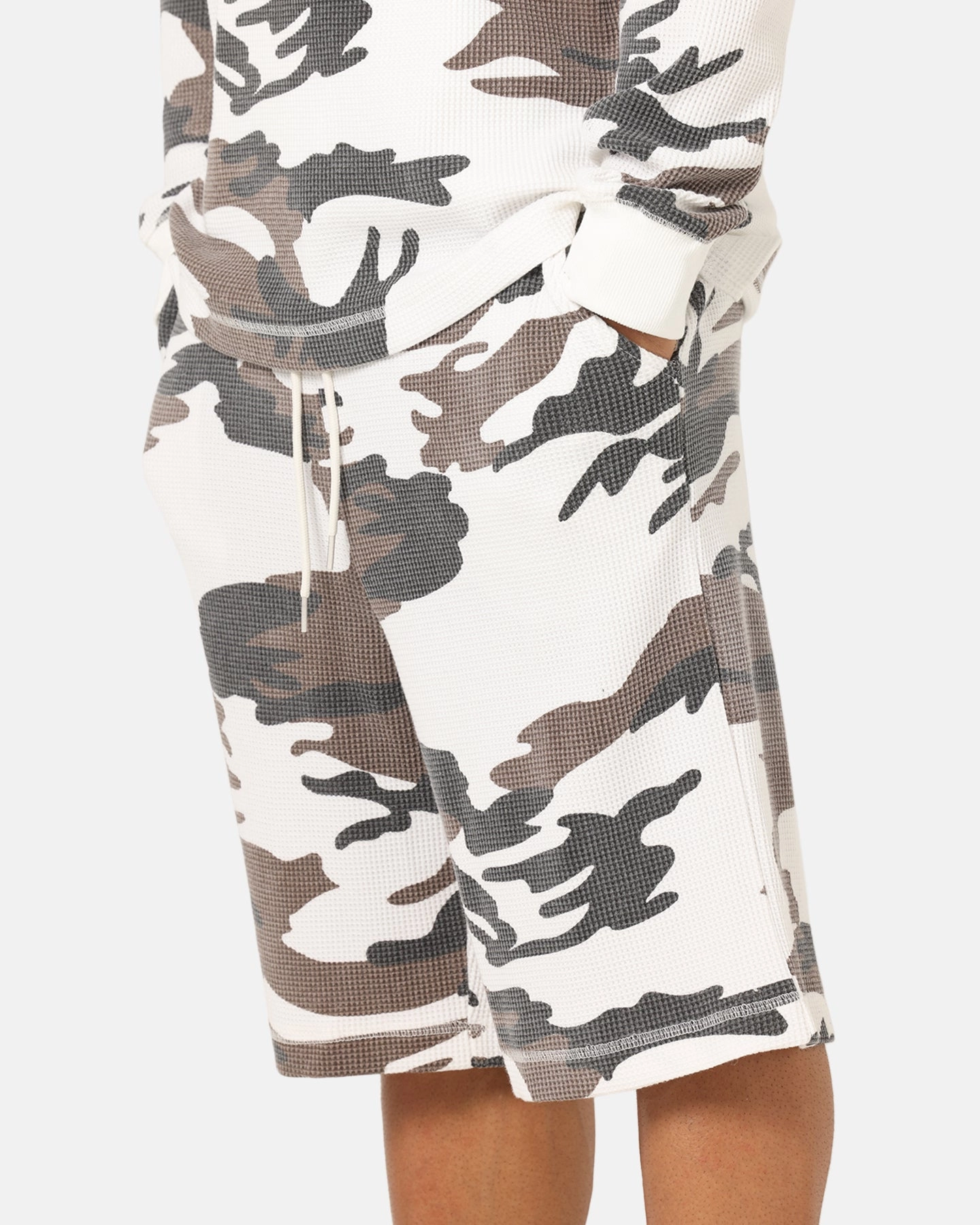 Tailored Design XXIII Printed Thermal Shorts Snow Camo