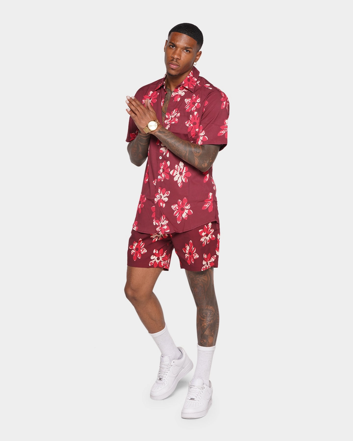 quick dry Breeze Friendly XXIII Sohan Print Shorts Brown