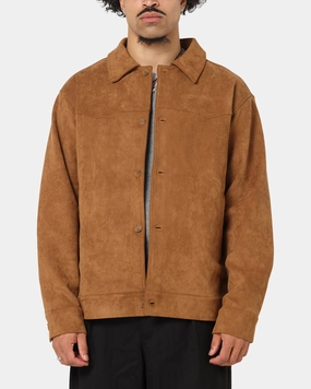 XXIII Suede Jacket Brown suitable for night wear