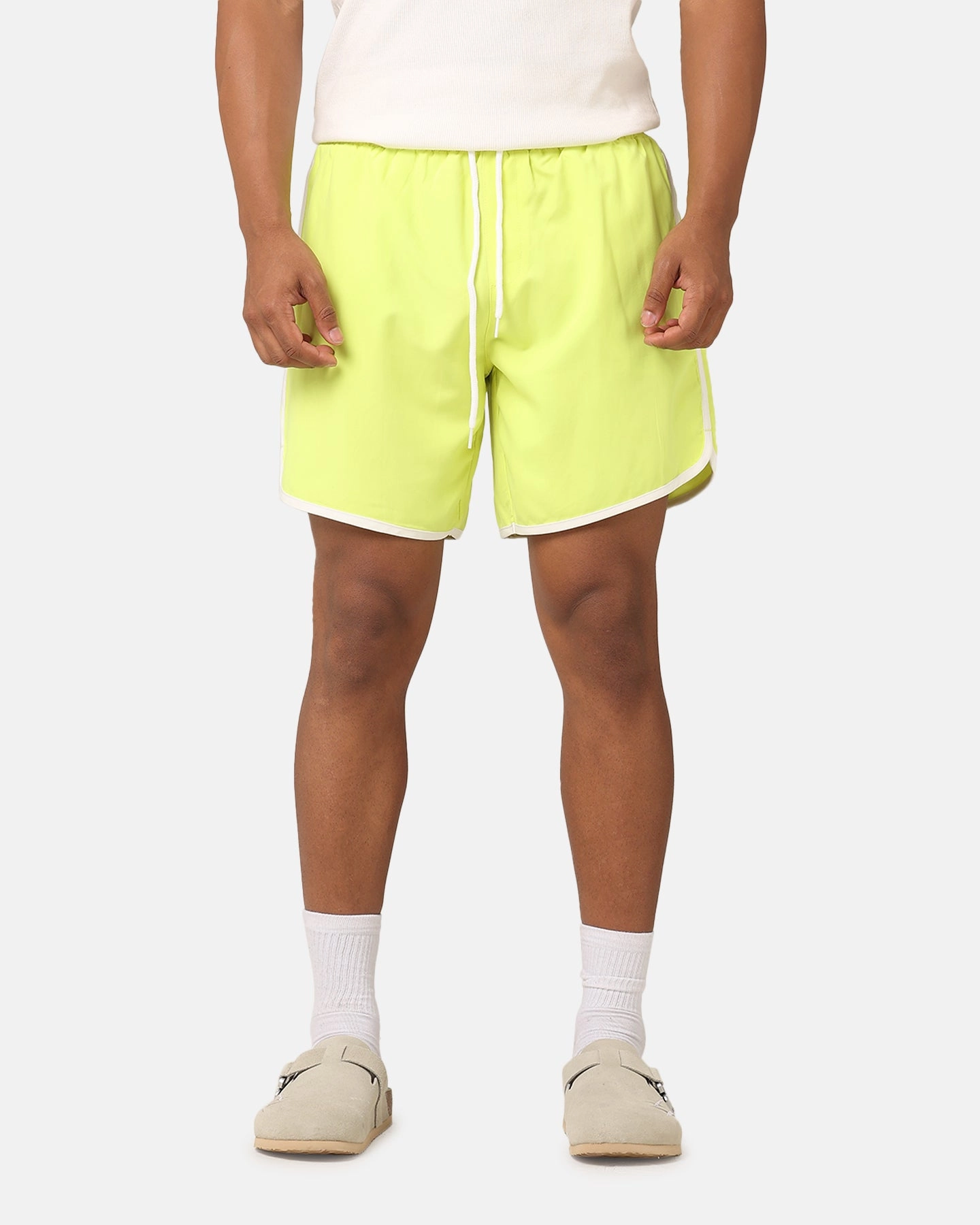 Game Day XXIII Summer Swim Shorts Neon Green