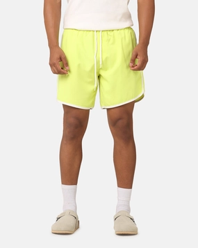 Game Day XXIII Summer Swim Shorts Neon Green