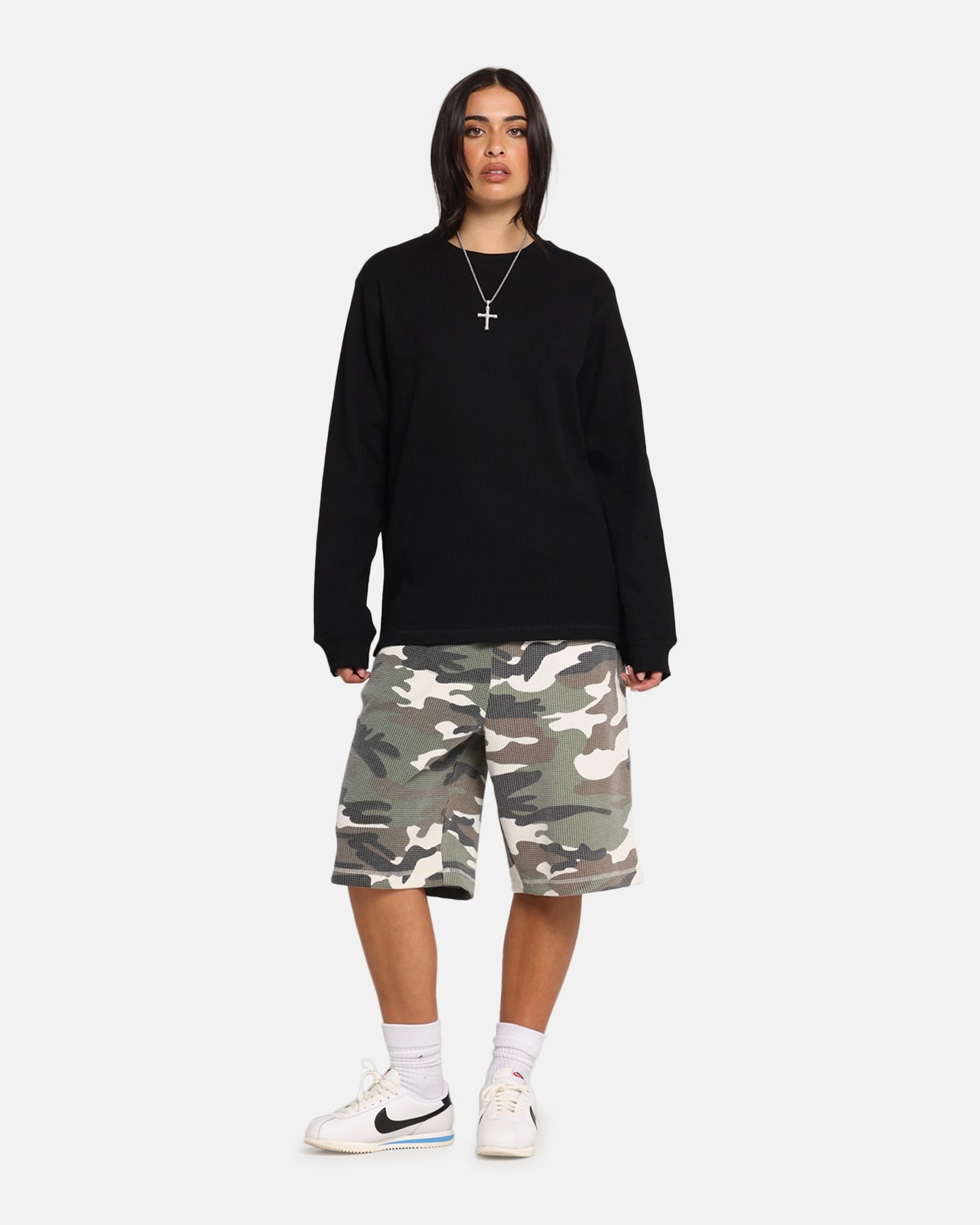 Casual Choice XXIII Thermal Long Sleeve T-Shirt Black