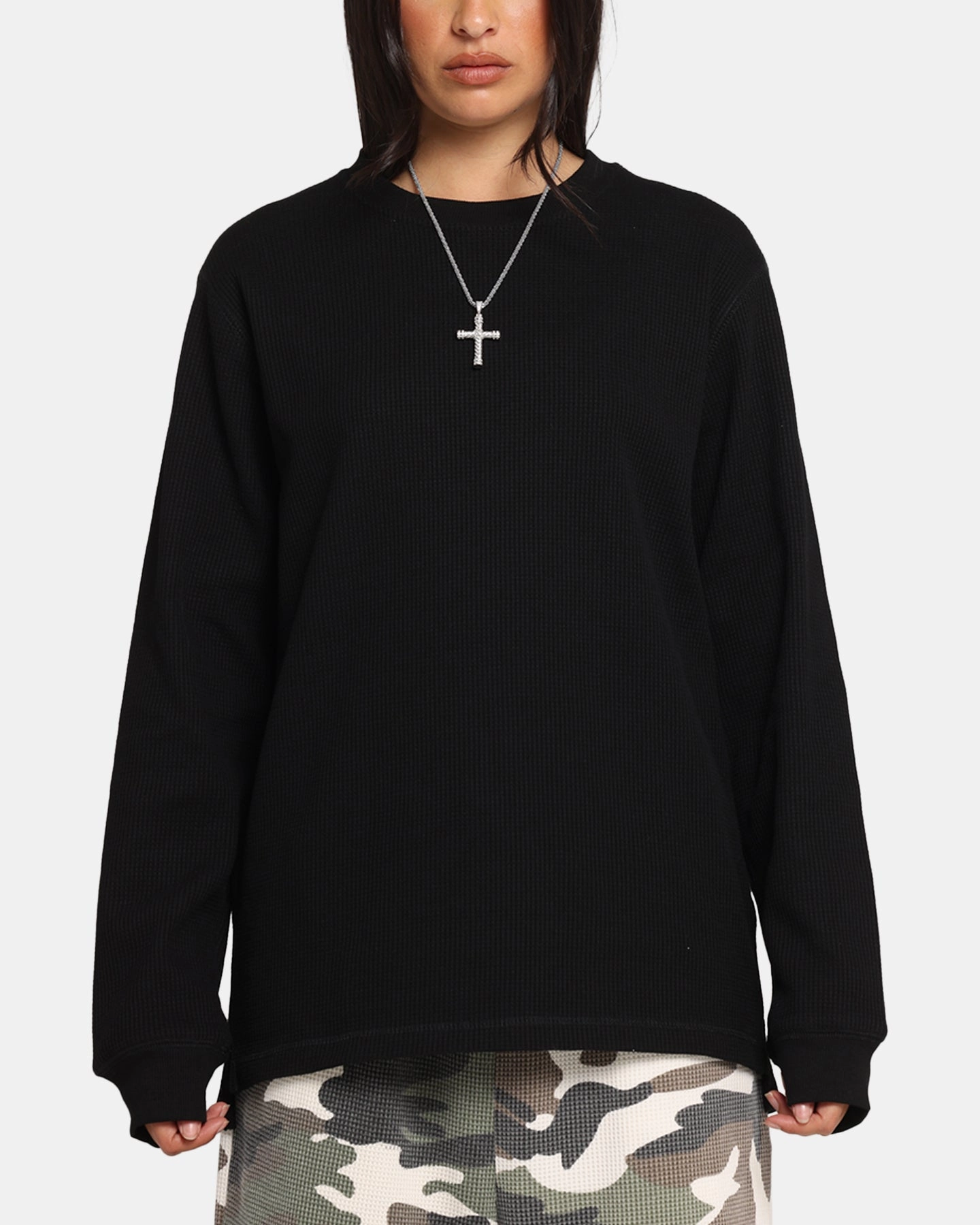 Summer Favorite XXIII Thermal Long Sleeve T-Shirt Black