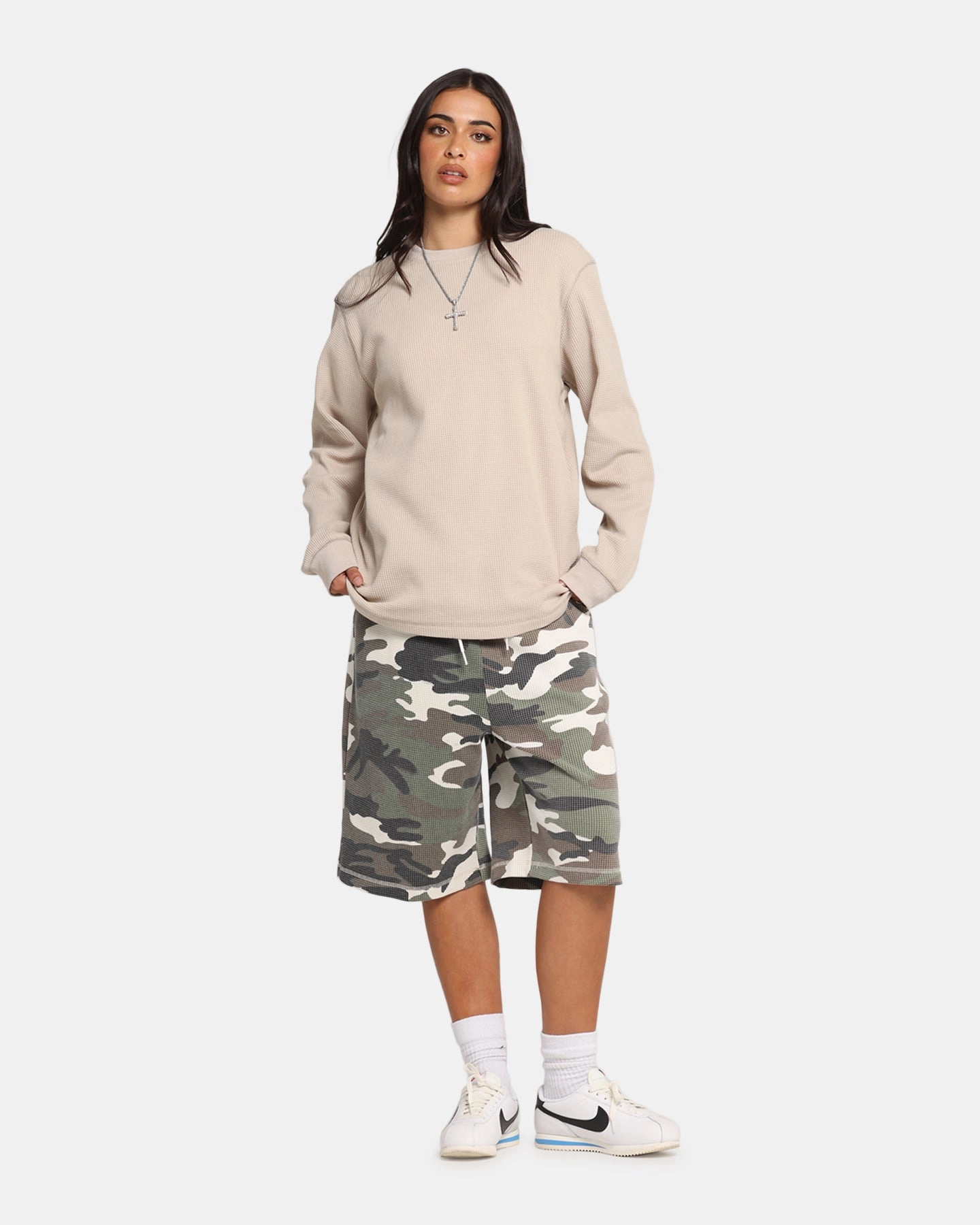 Fresh Vibes Smart Wear XXIII Thermal Long Sleeve T-Shirt Sand