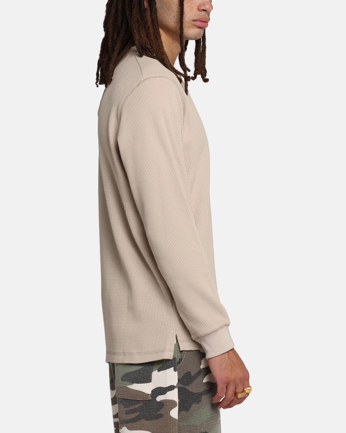 XXIII Thermal Long Sleeve T-Shirt Sand Fresh Comfort Style Comfy Comfort