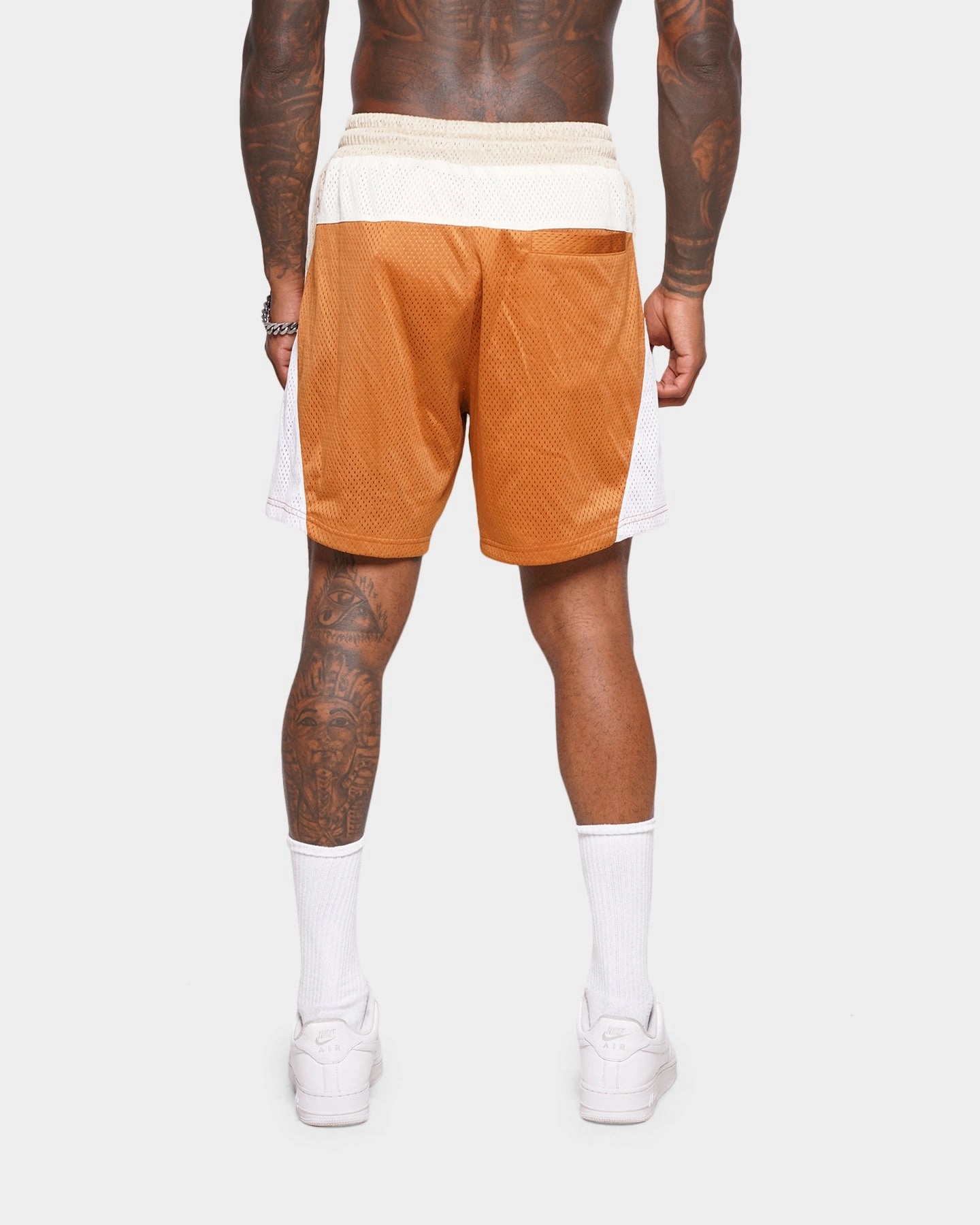 XXIII Thomas Colour Block Shorts Brown/Beige color - fast