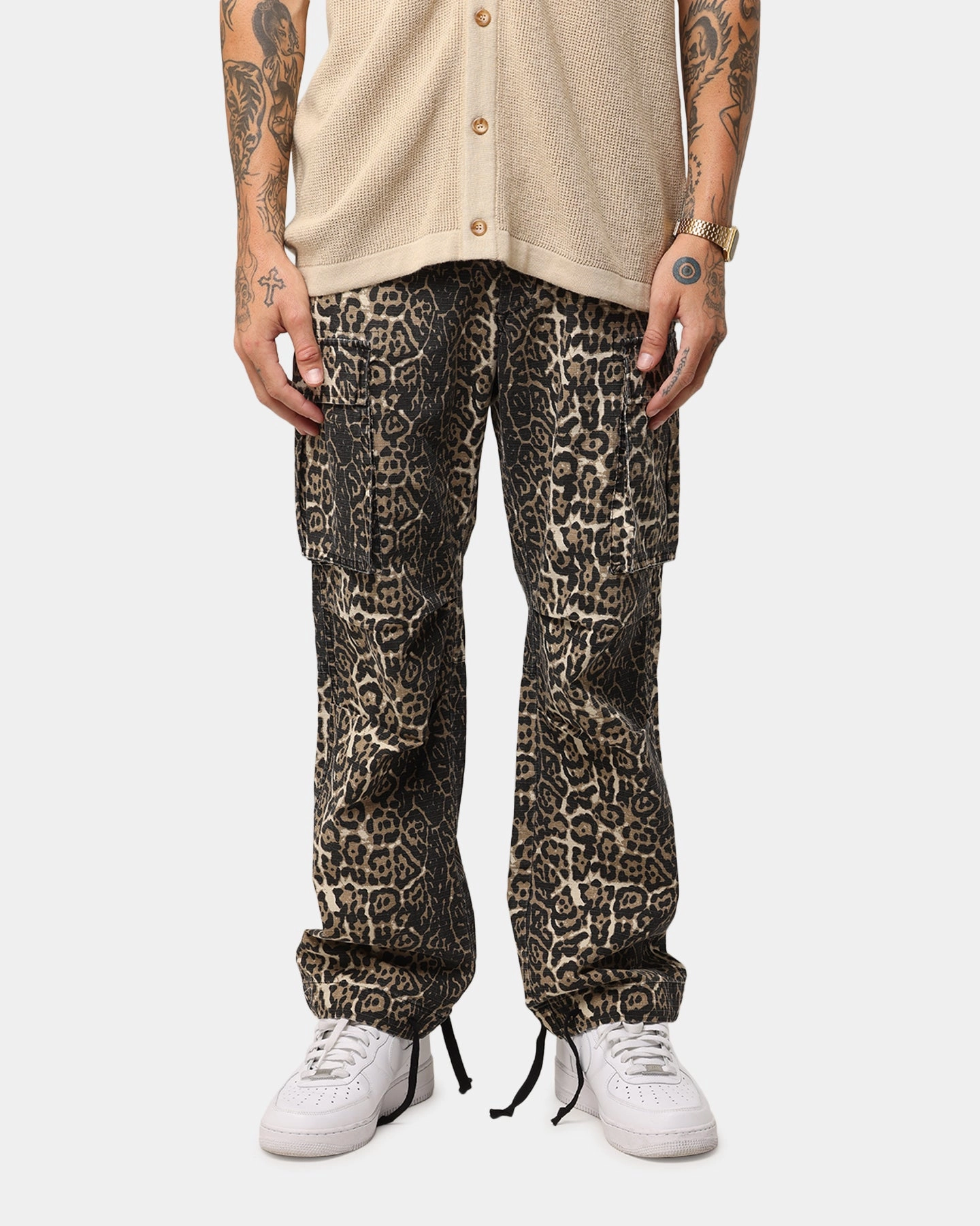 XXIII Torrent Cargo Pant Leopard Belt loops